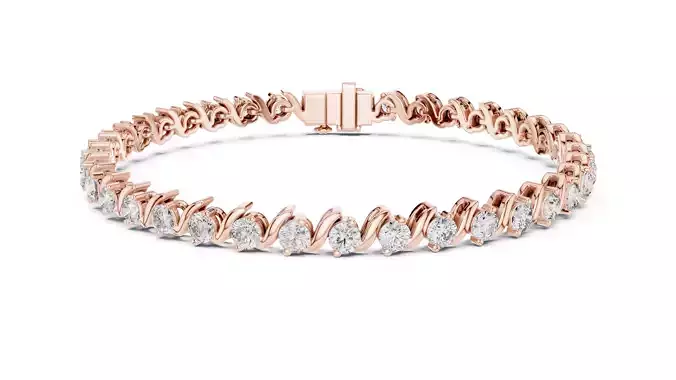 Tennis Bracelet 3dm stl renders Animation video details  3D print model