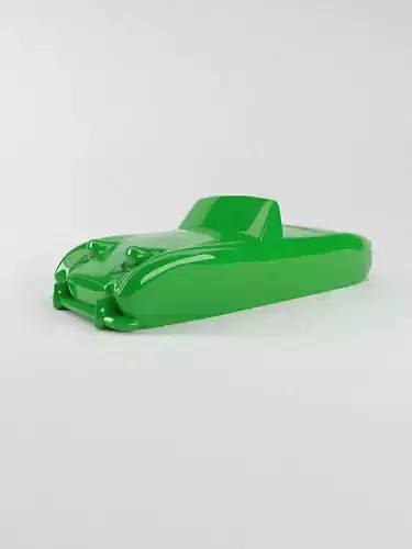 The silhouette of the car 1958 Austin-Healey Sprite MkI