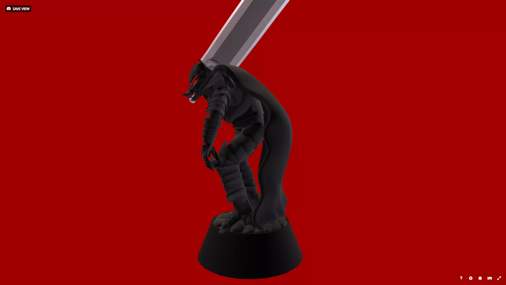 Berserker Armor Guts 3D print model_2
