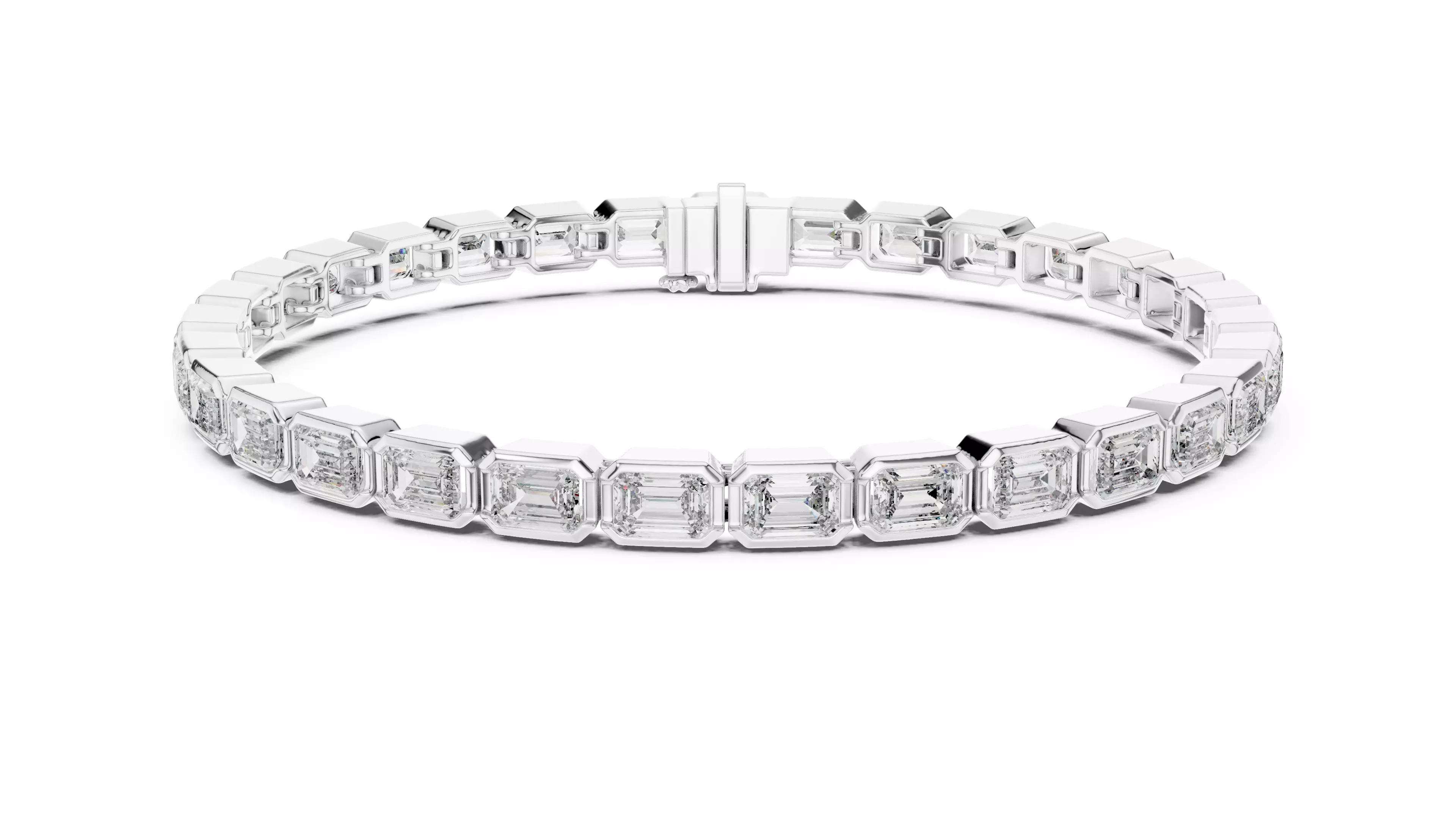 Tennis Bracelet 3dm stl renders Animation video details  3D print model_7