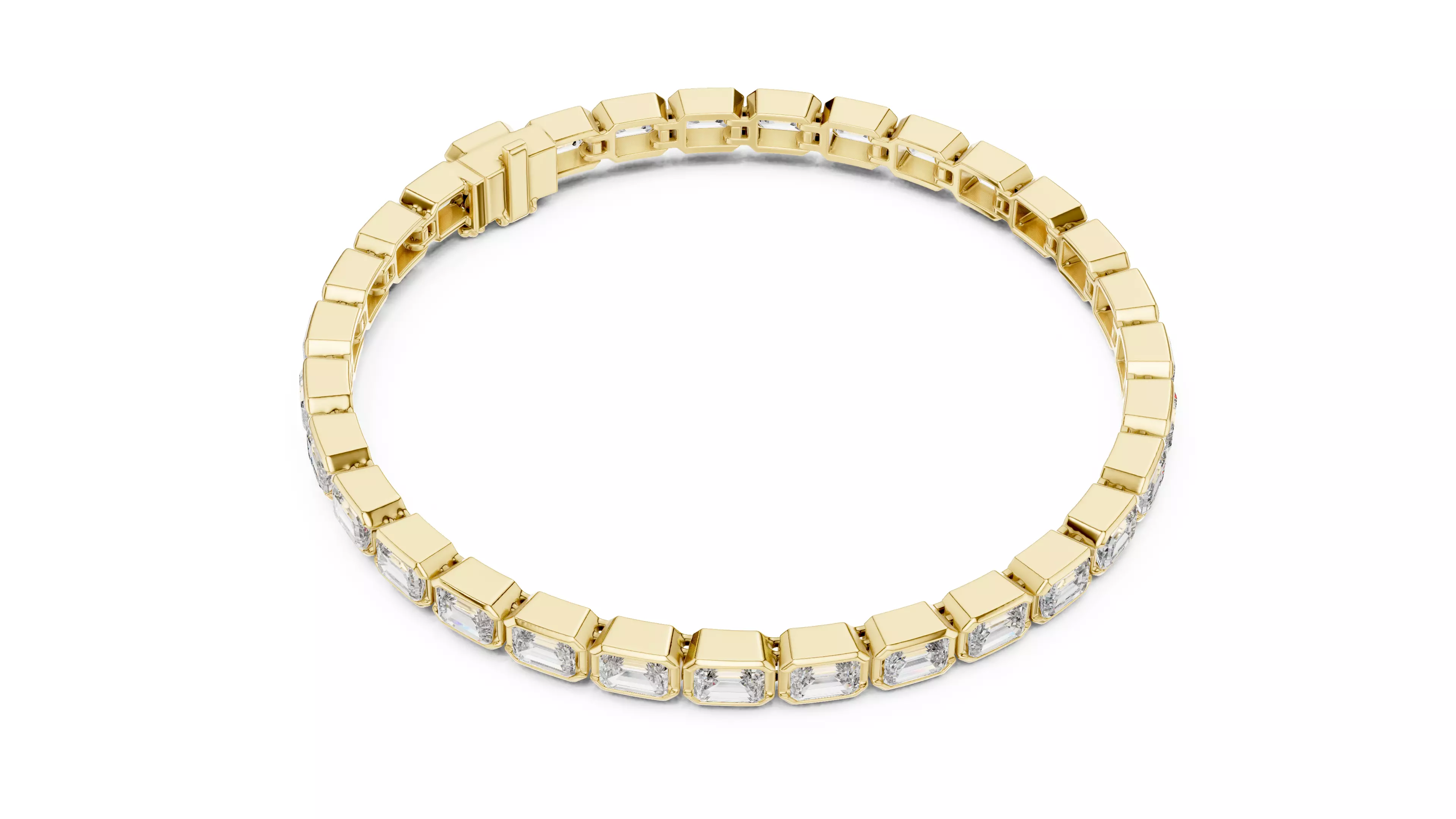 Tennis Bracelet 3dm stl renders Animation video details  3D print model_9