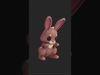 Cartoon Chibi Hare 3D Model Rigged Animated Blender Ready Low-poly 3D model_1