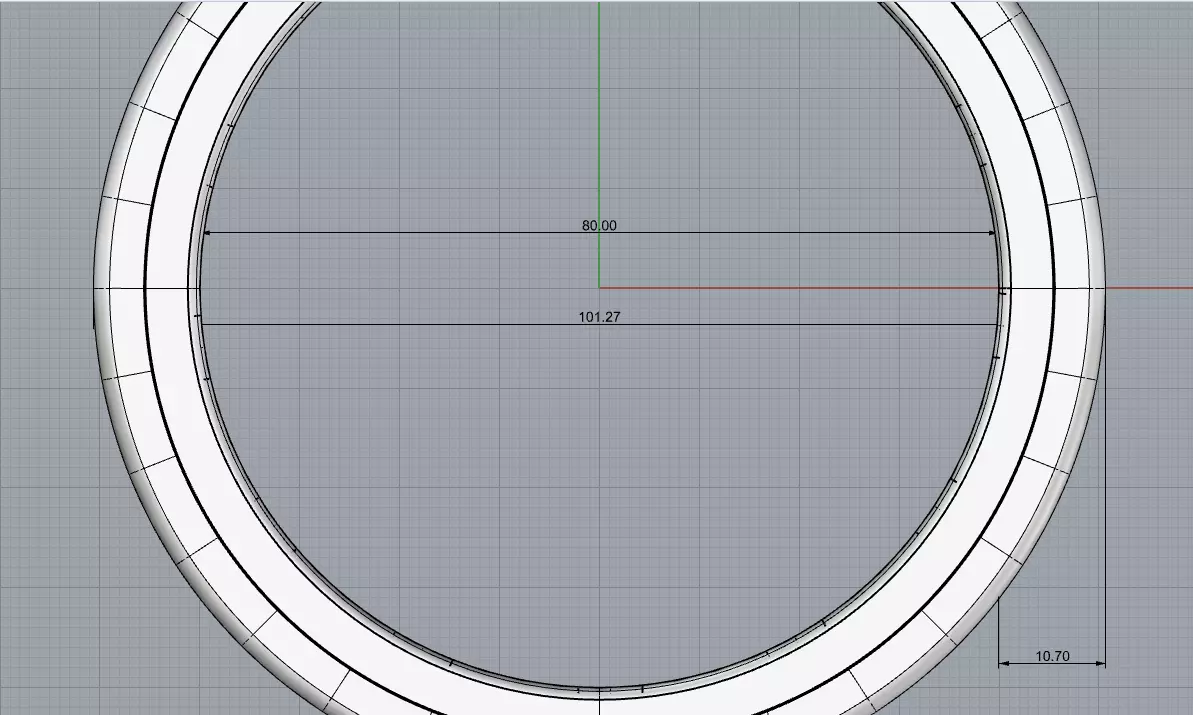 bangle set 3D print model_22