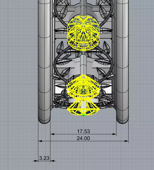 bangle set 3D print model_21