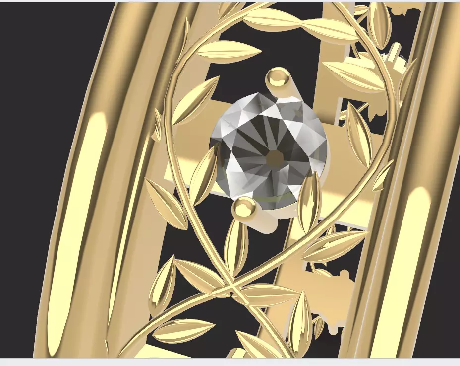 bangle set 3D print model_10