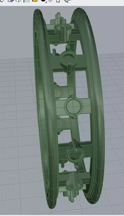 bangle set 3D print model_5