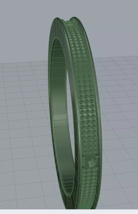 bangle set 3D print model_6