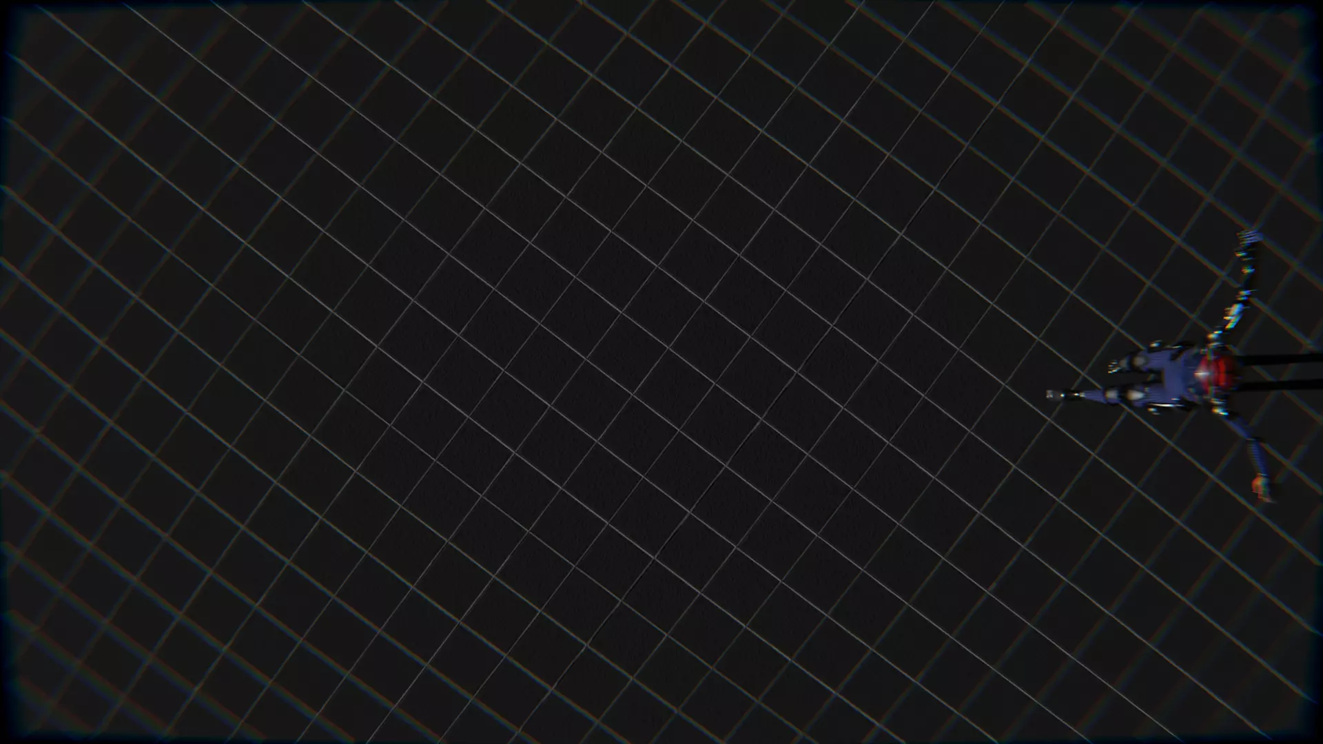 Cyberpunk Cat Ear Robotic Girl Animation Pack Low-poly 3D model_67