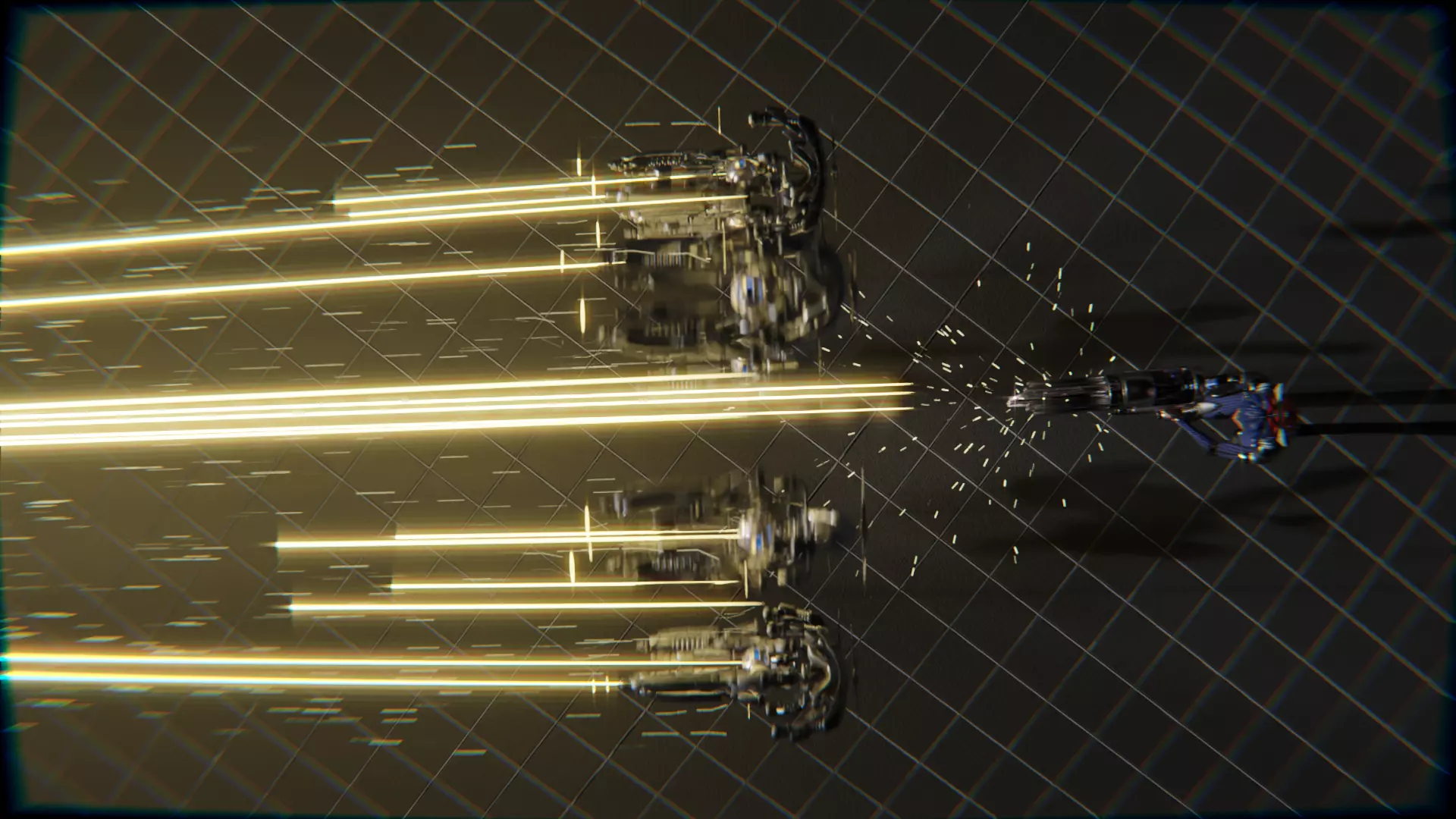 Cyberpunk Cat Ear Robotic Girl Animation Pack Low-poly 3D model_72