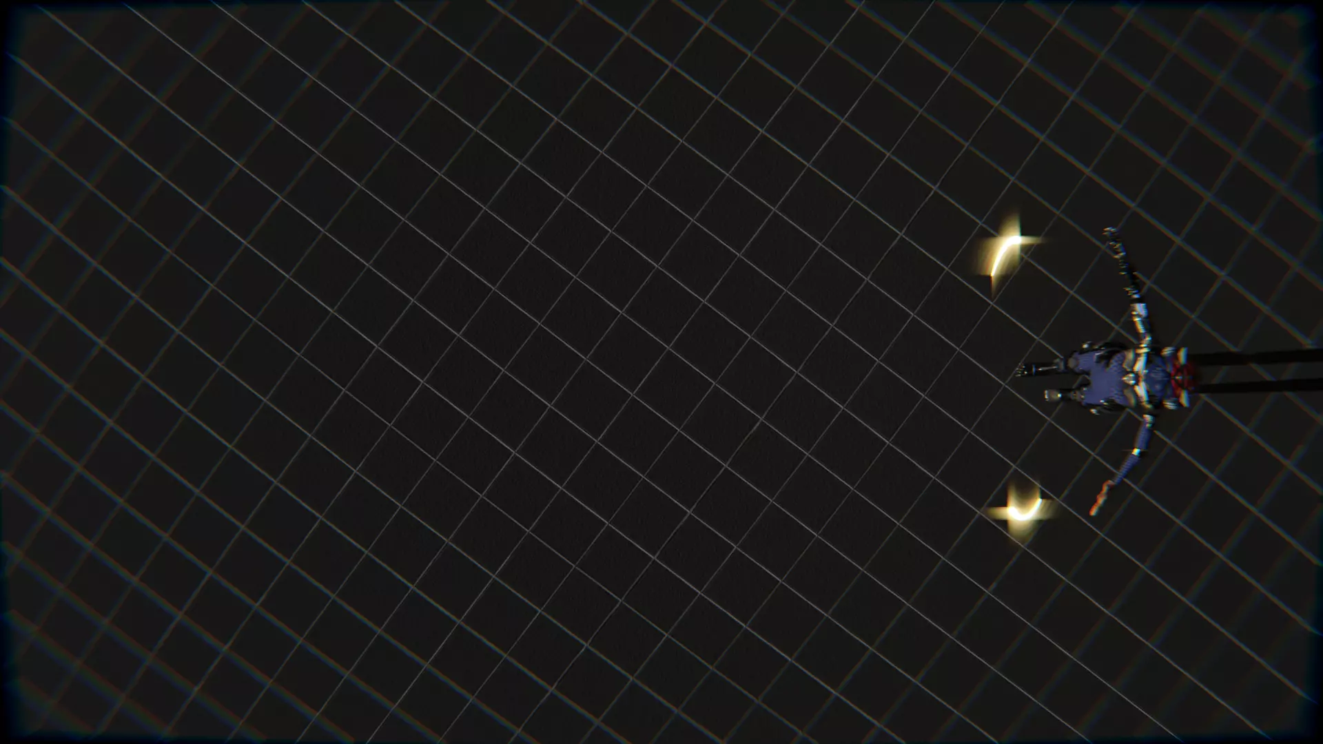 Cyberpunk Cat Ear Robotic Girl Animation Pack Low-poly 3D model_73