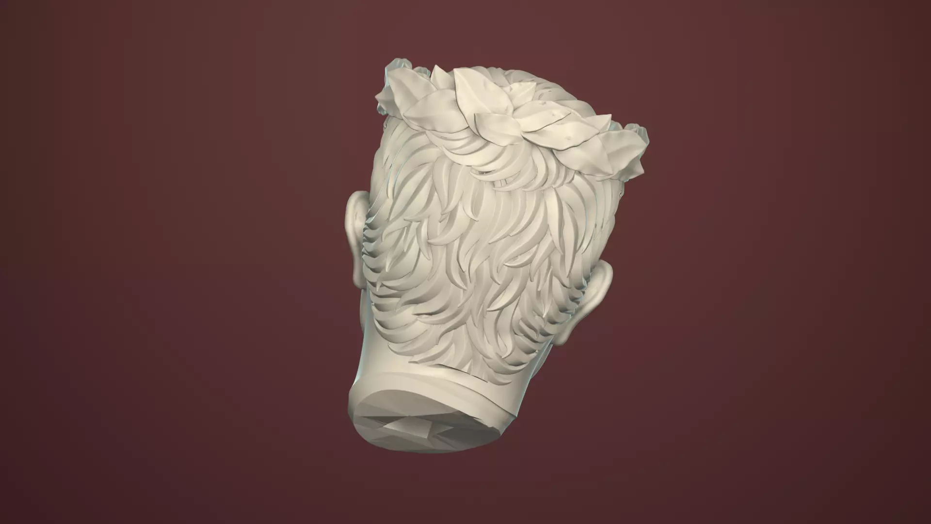 Gaius Julius Caesar Stylized Printable Figurine 3D print model_19