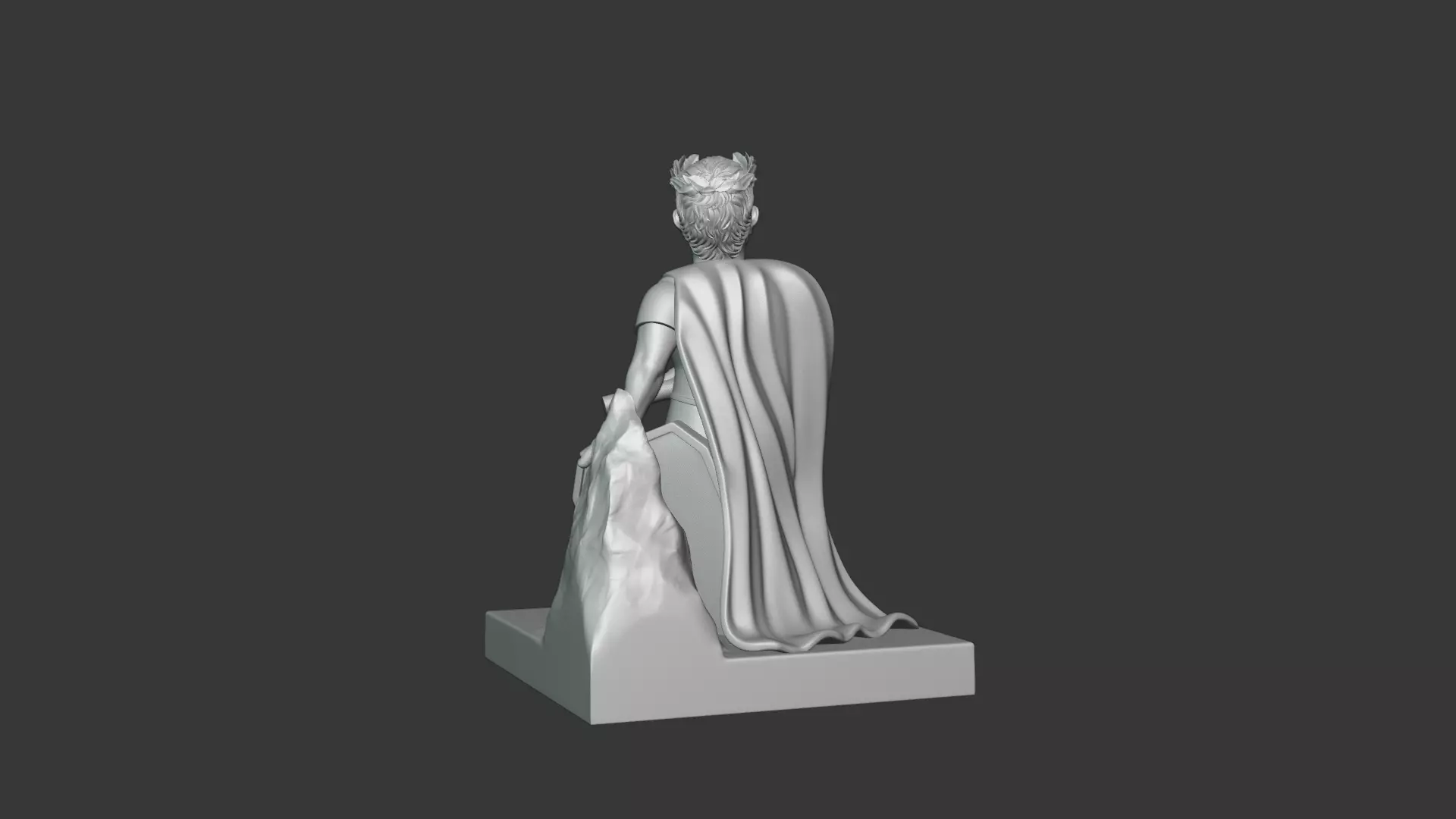 Gaius Julius Caesar Stylized Printable Figurine 3D print model_22