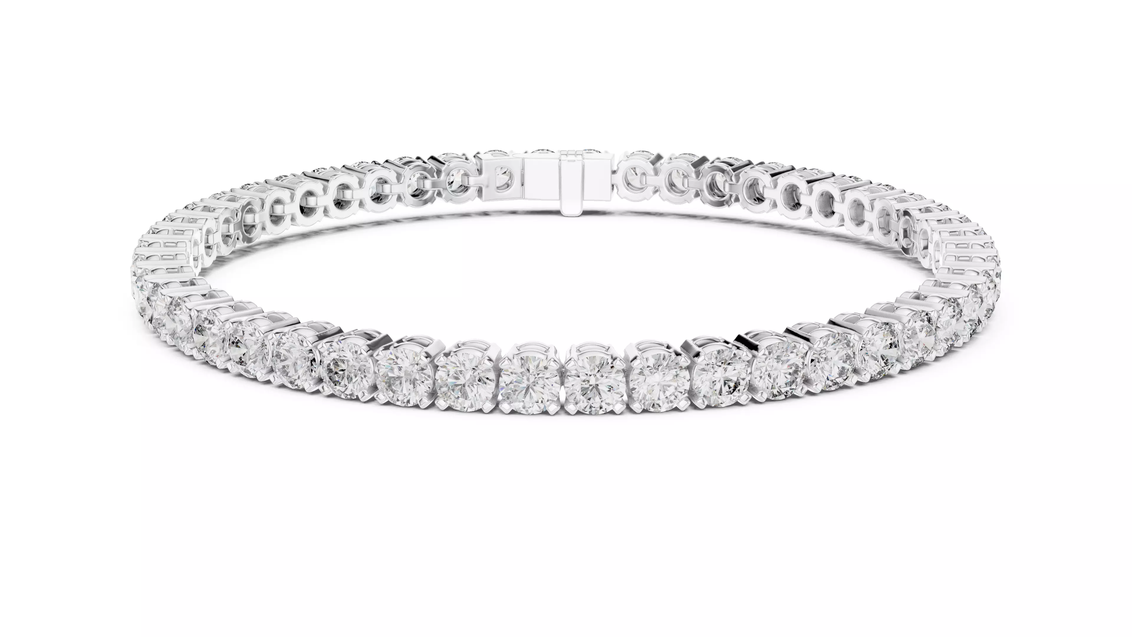 Tennis Bracelet 3dm stl renders Animation video details 3D print model_7