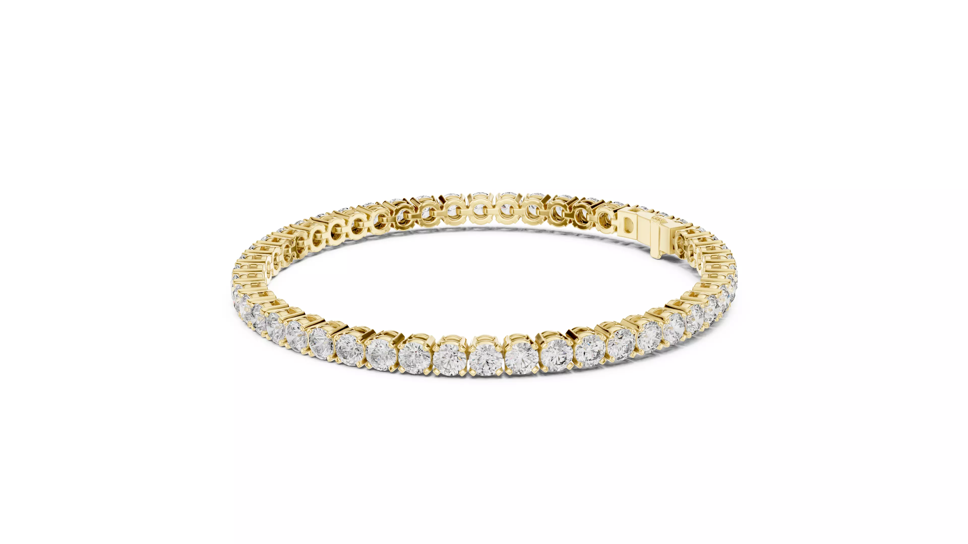 Tennis Bracelet 3dm stl renders Animation video details 3D print model_8