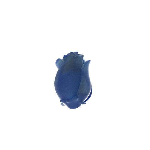 Folded rose flower 3D print model