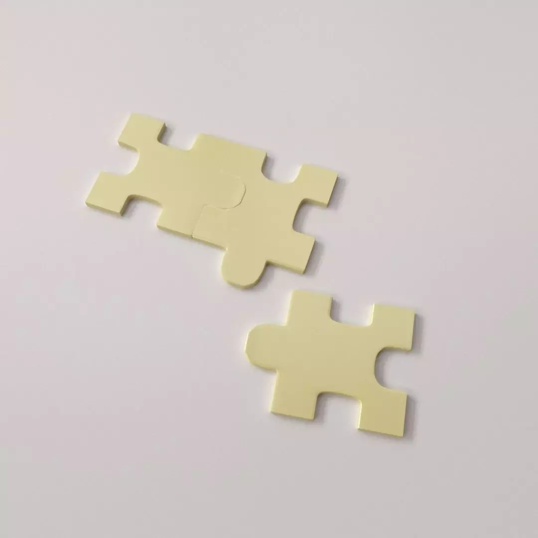 Puzzle Piece 3D model_0