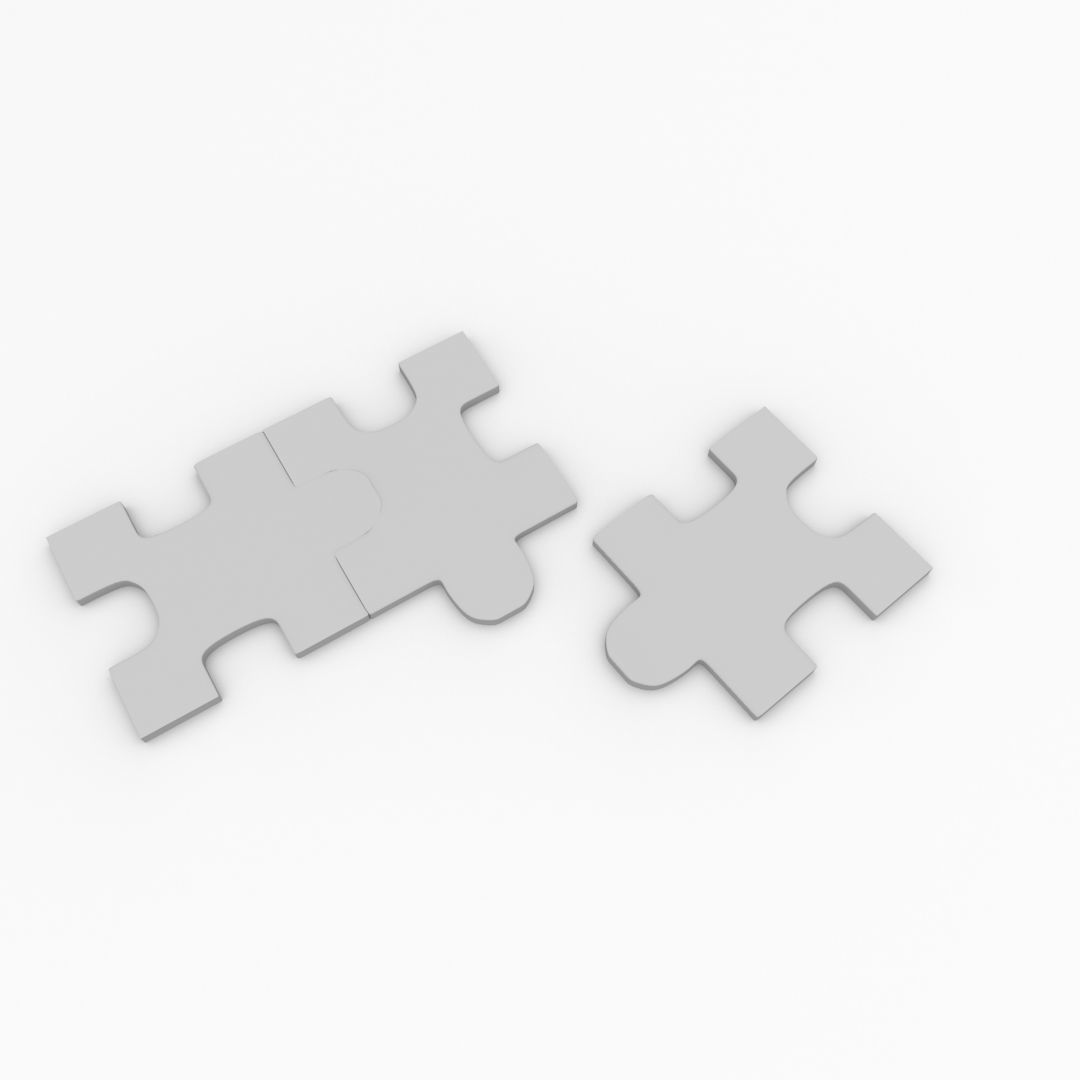 Puzzle Piece 3D model_3