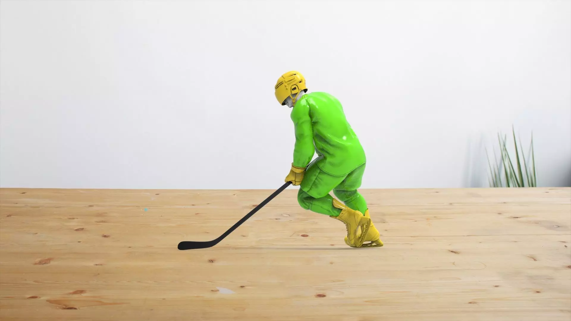 hockeyman 3D print model_1