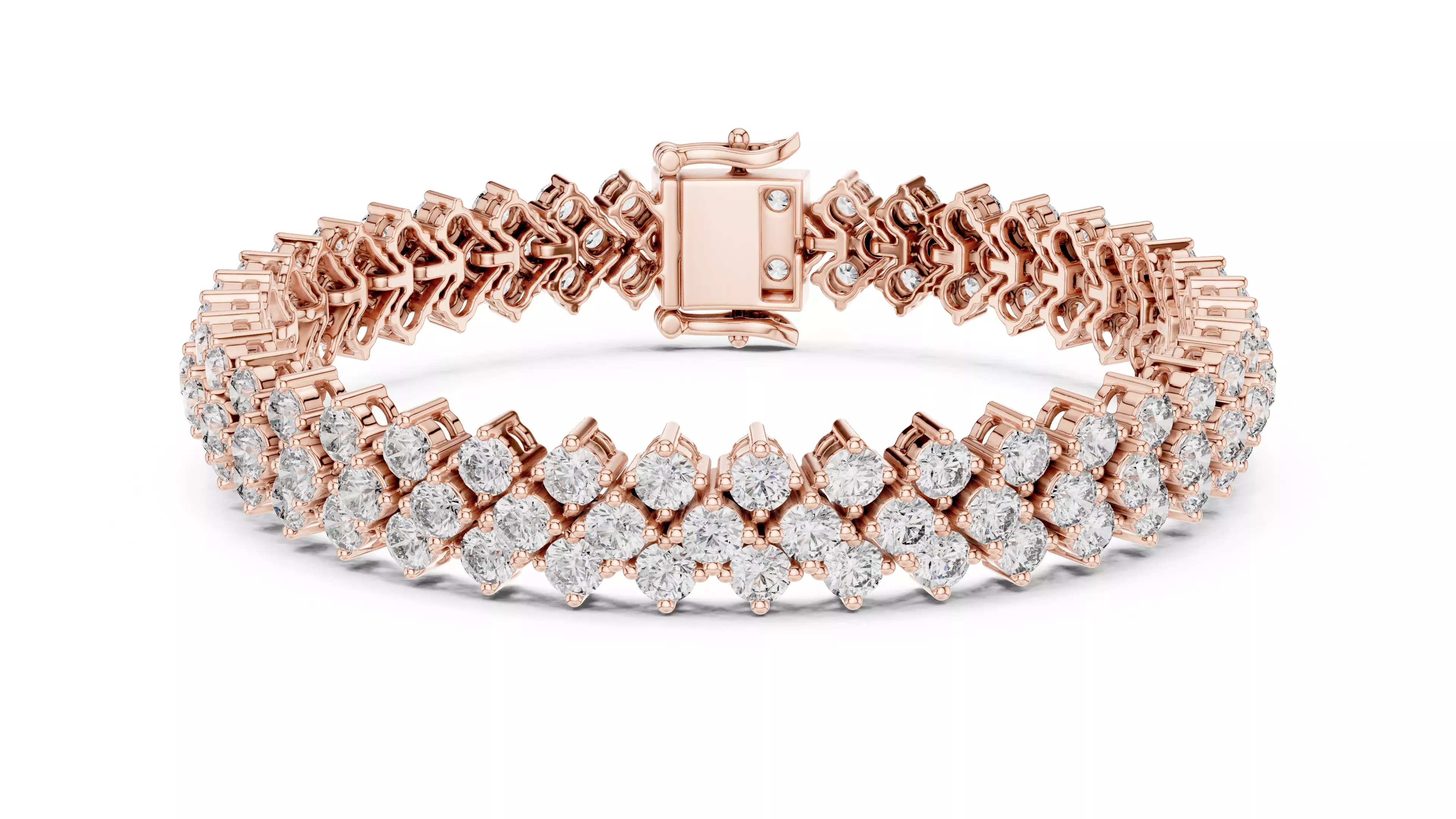 Tennis Bracelet 3dm stl renders Animation video details  3D print model_0