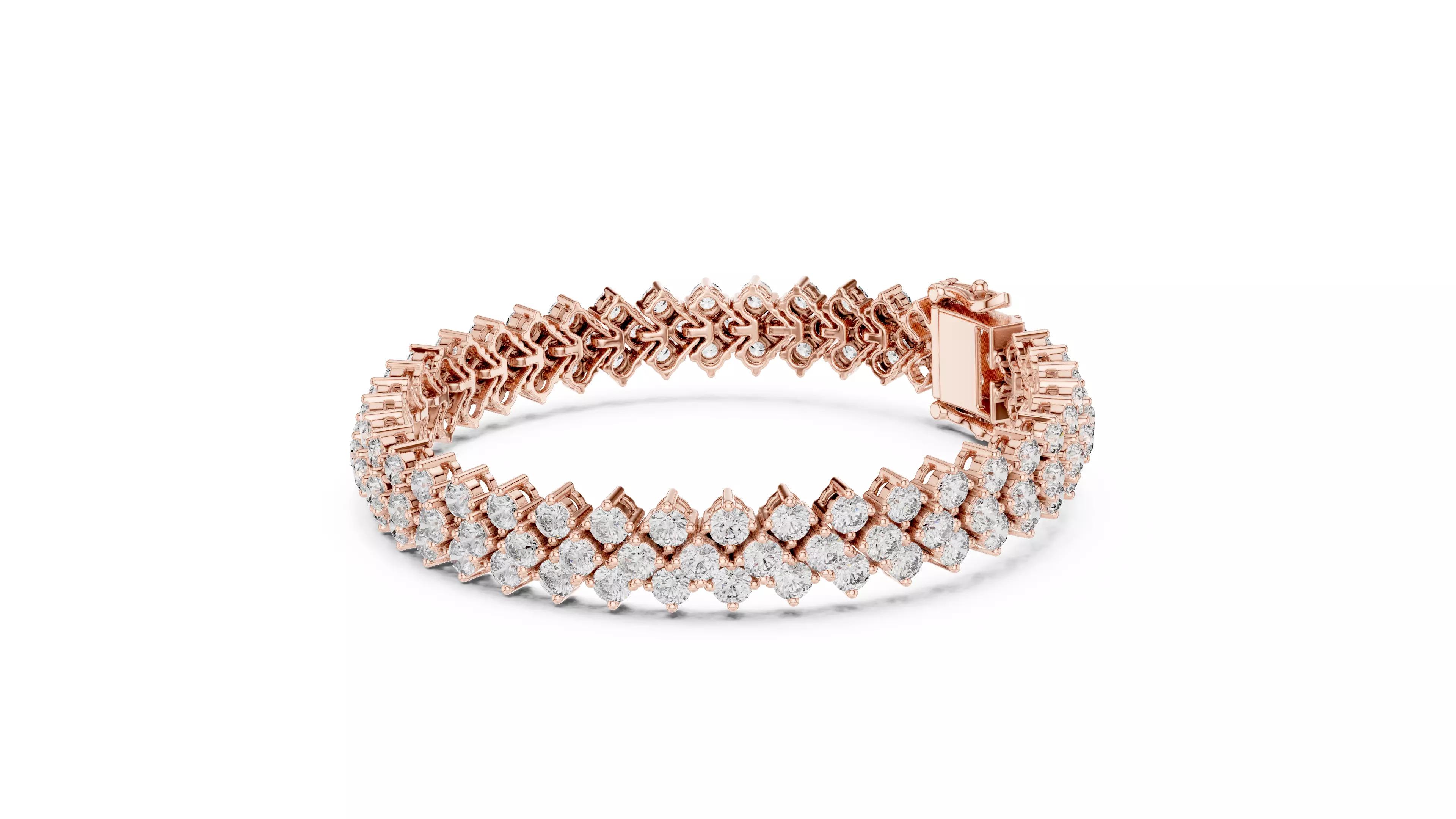 Tennis Bracelet 3dm stl renders Animation video details  3D print model_1