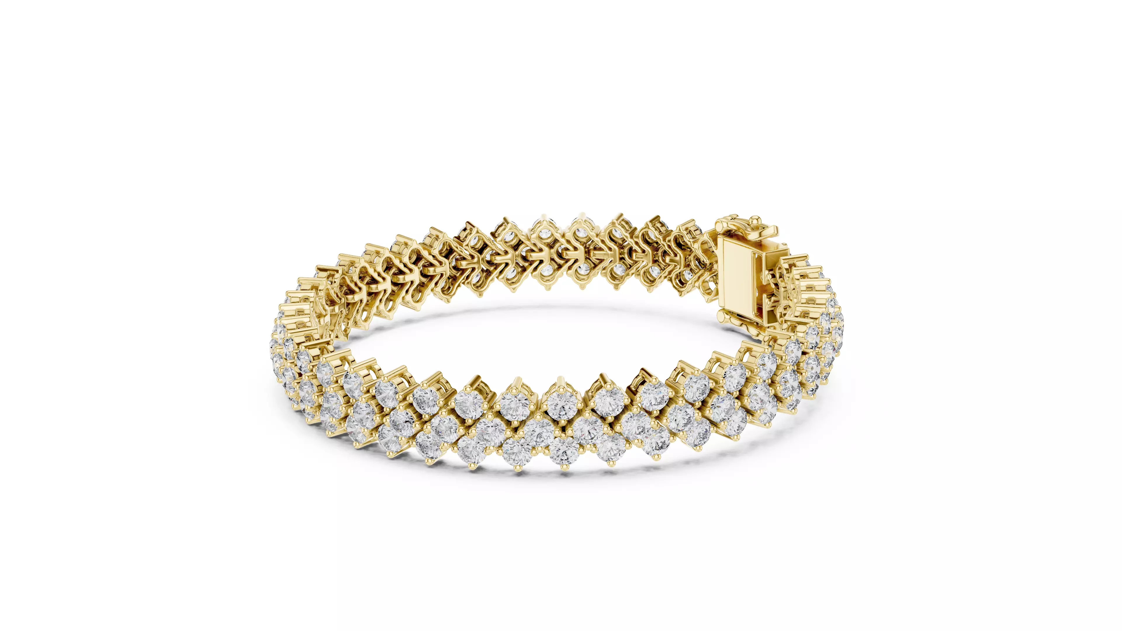 Tennis Bracelet 3dm stl renders Animation video details  3D print model_8