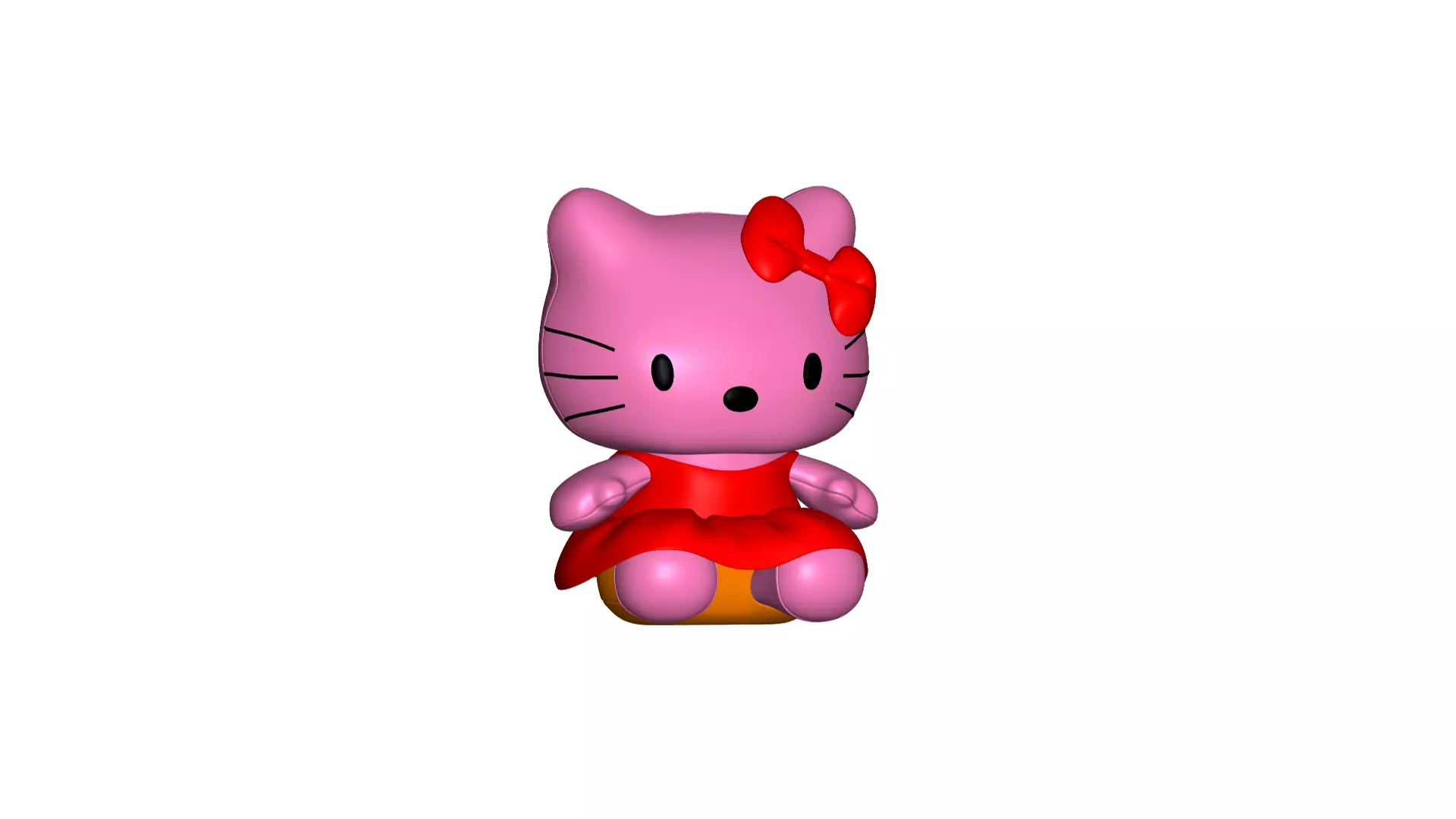 Kitty 3D model_0
