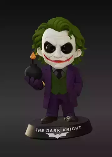Joker- Heath LEDGER Chibi