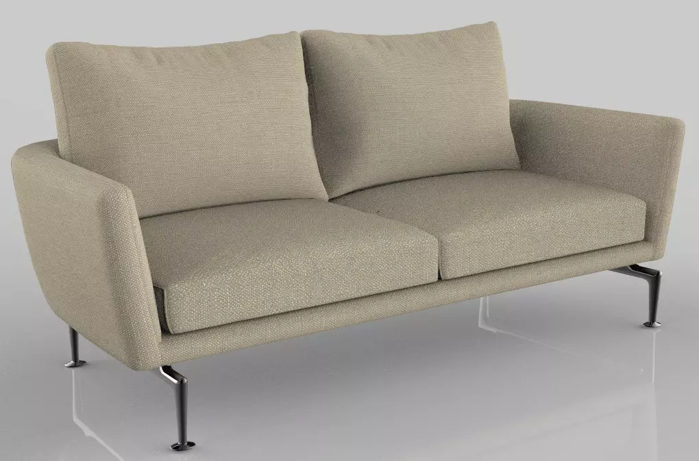 sofa combo lshape sofa corner sofa etc Low-poly 3D model_3