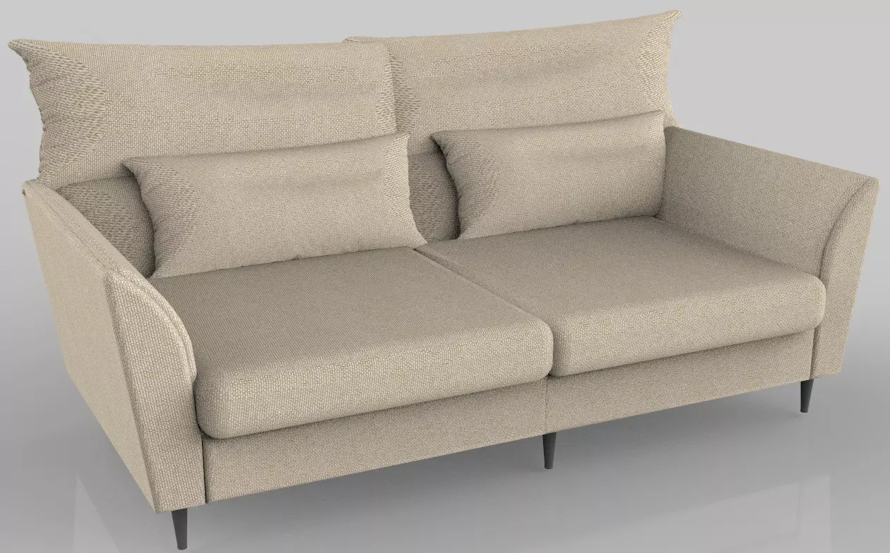 sofa combo lshape sofa corner sofa etc Low-poly 3D model_4