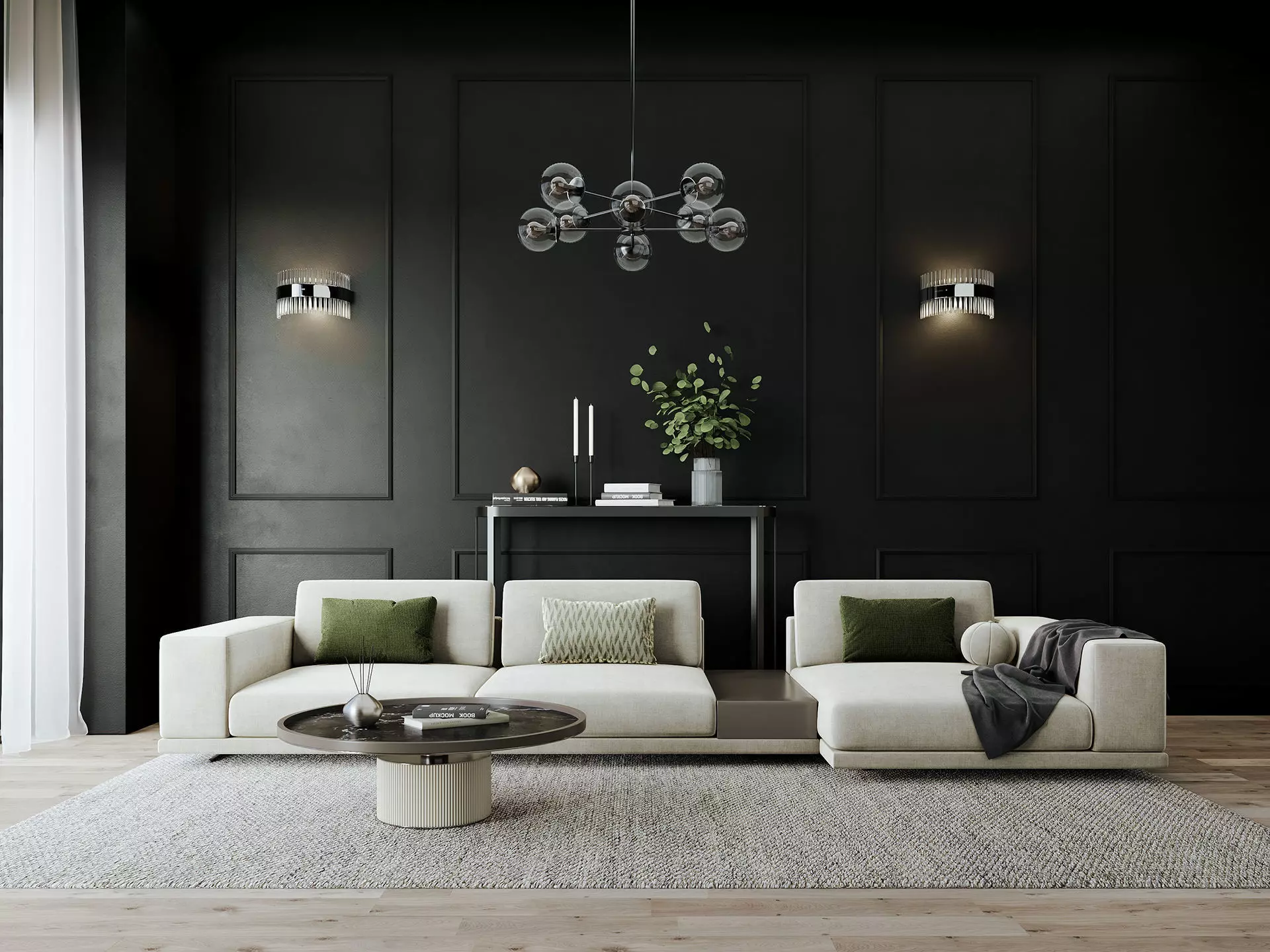interior living room scene 61 3D model