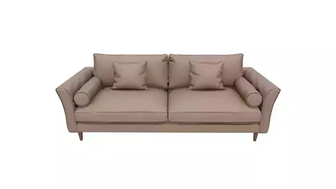 BROWN SOFA