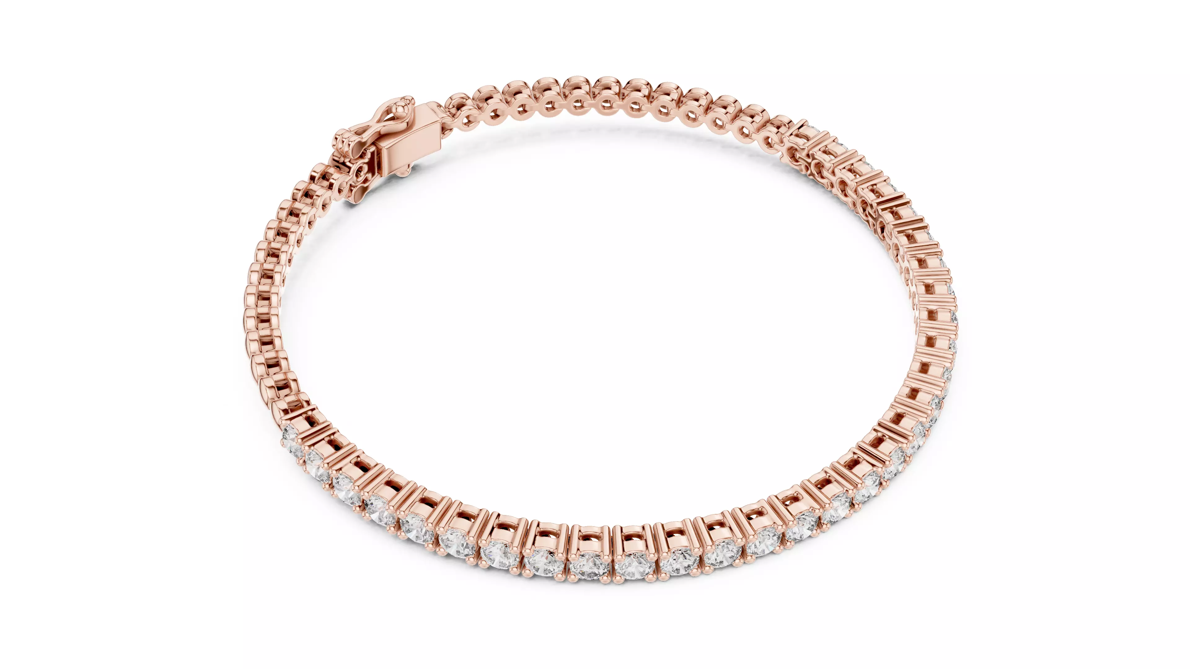 Tennis Bracelet 3dm stl renders Animation video details  3D print model_2