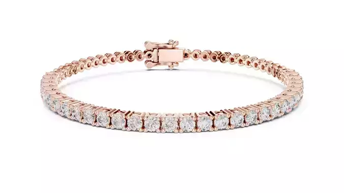 Tennis Bracelet 3dm stl renders Animation video details 