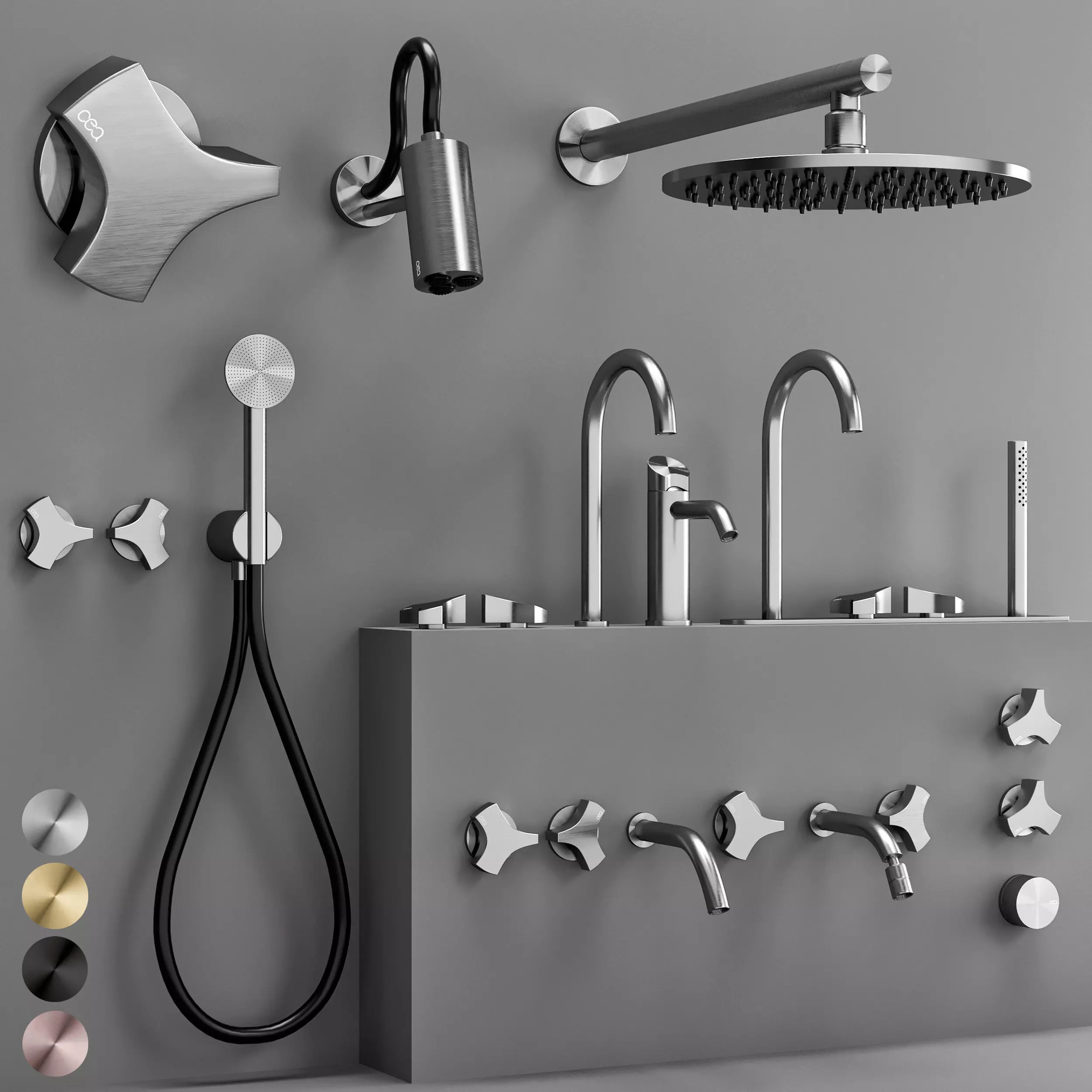 CEA Ziqq bathroom faucet set S 3D model
