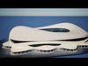 American Football Stadium Exterior Interior Props 3D model_2
