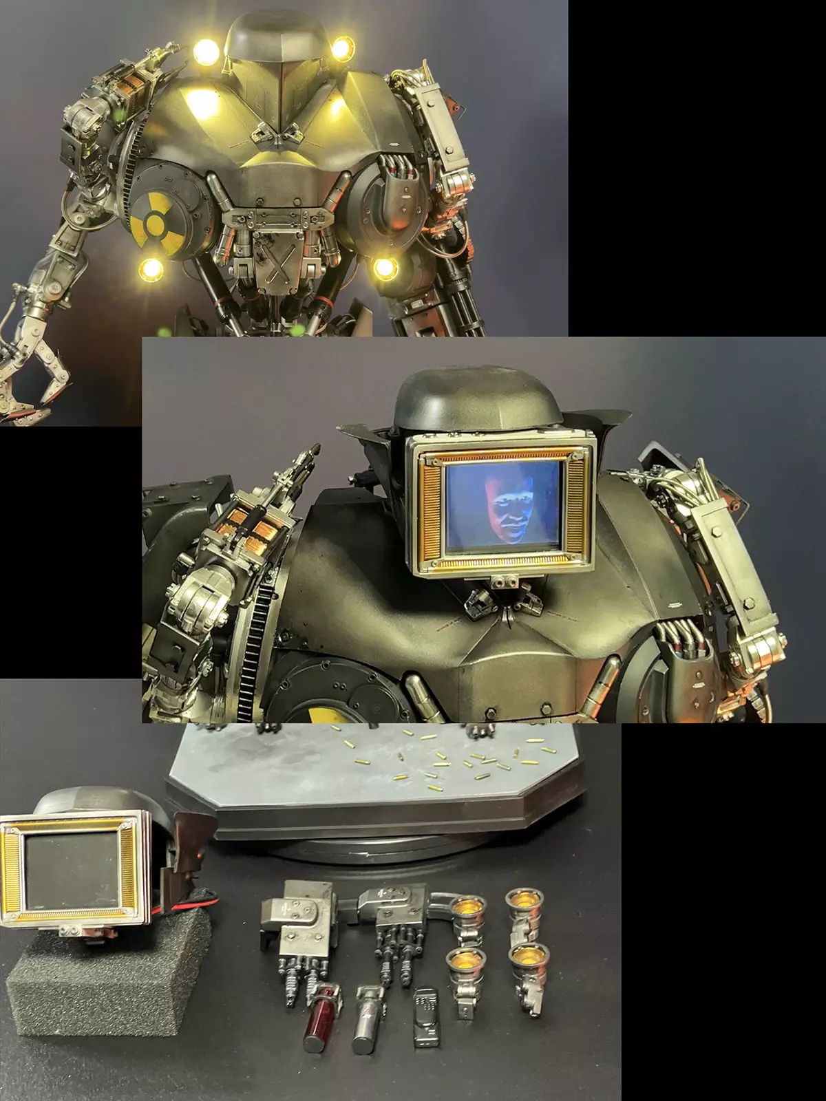 New Version  RoboCop 2 Cain   Action Figure 3D Printable Model 3D print model_14