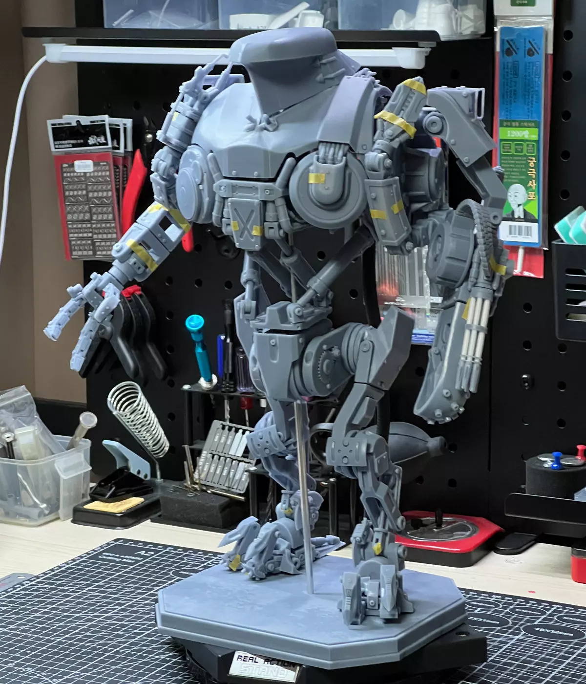 New Version  RoboCop 2 Cain   Action Figure 3D Printable Model 3D print model_7