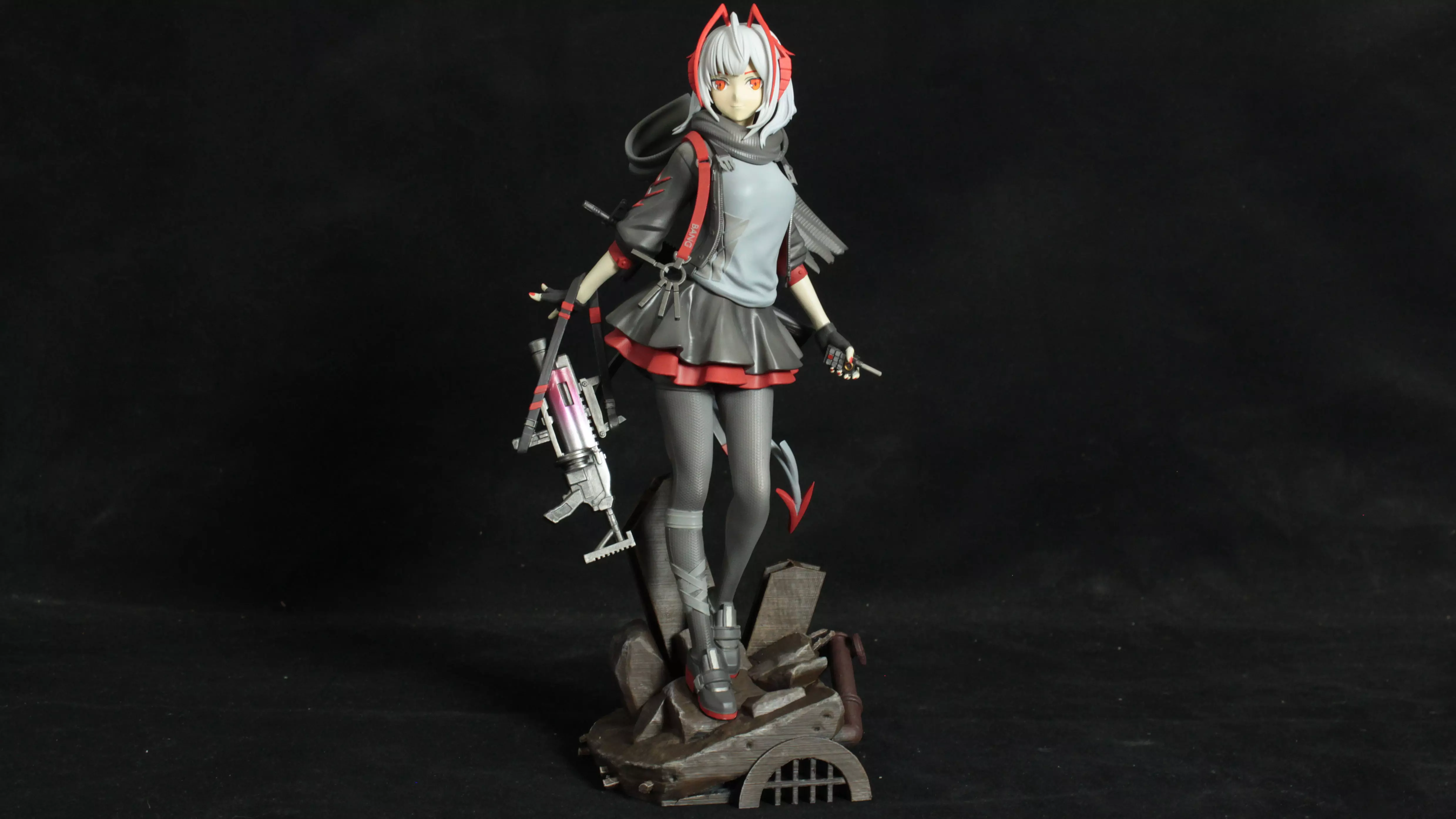 W - Arknights 3D print model_1