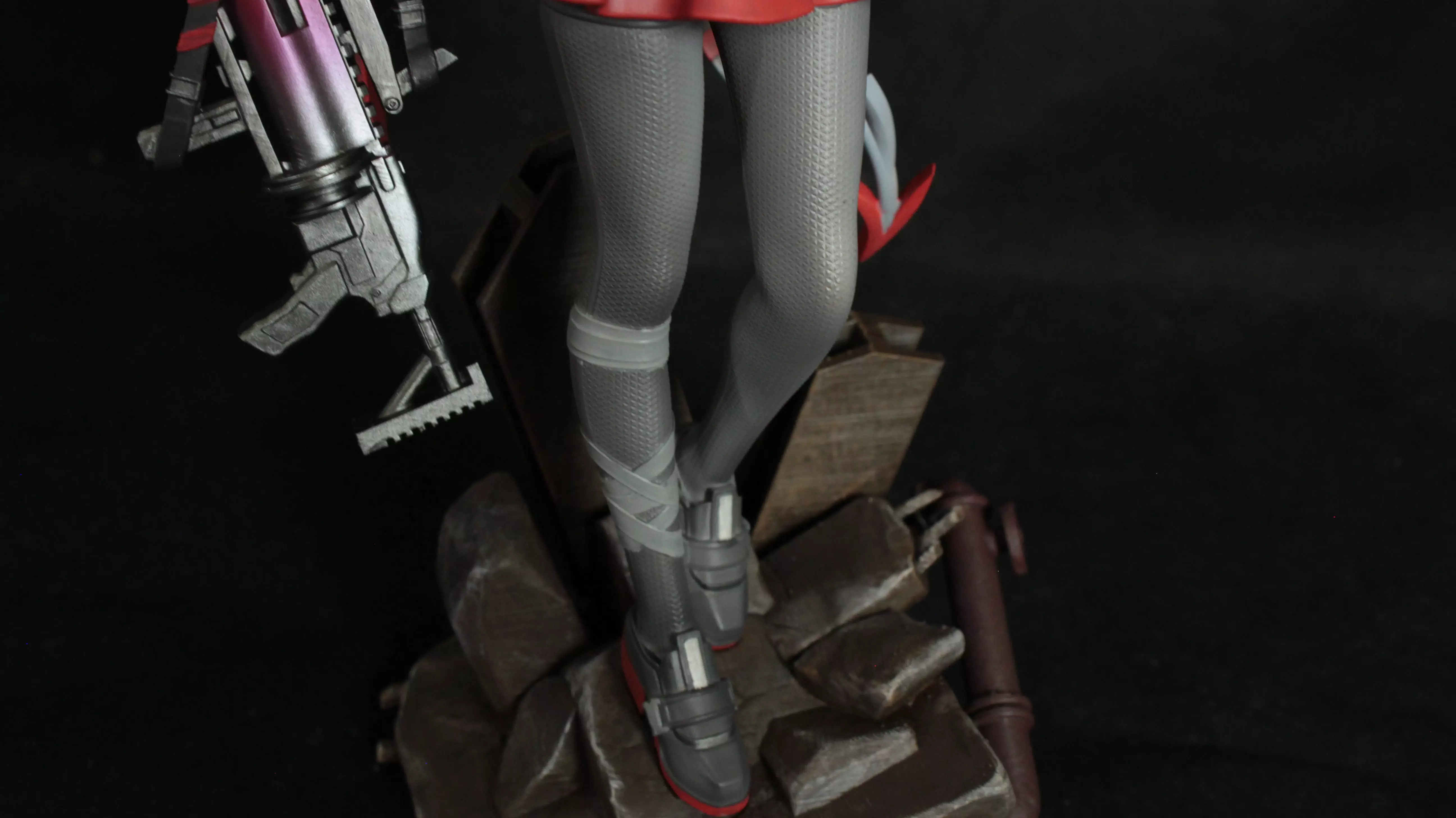 W - Arknights 3D print model_8