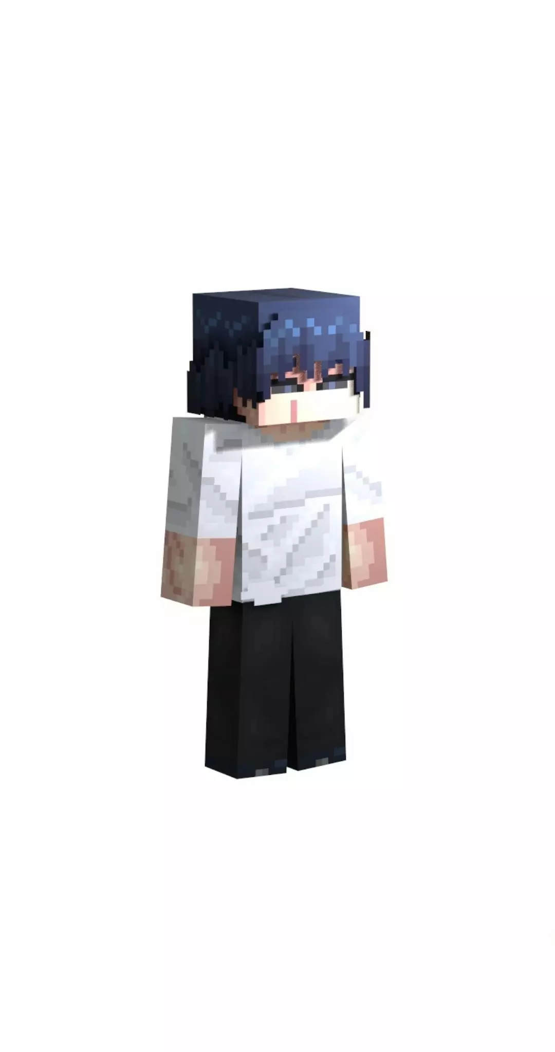Toji Fushiguro Minecraft Free low-poly 3D model