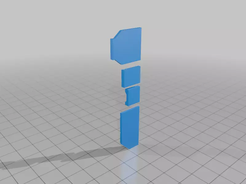 The arm is artificial and stronger 3D print model_25