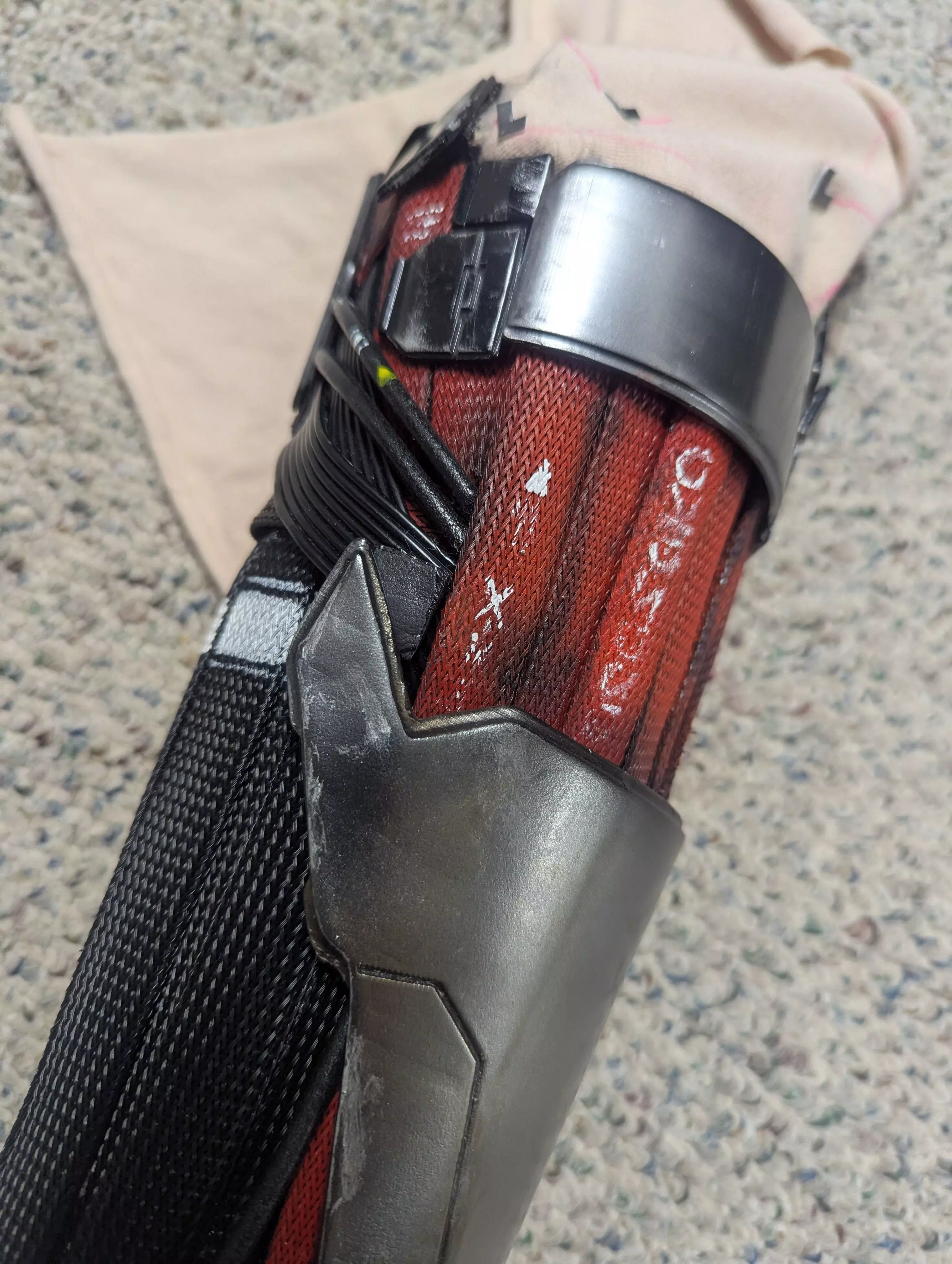 The arm is artificial and stronger 3D print model_3