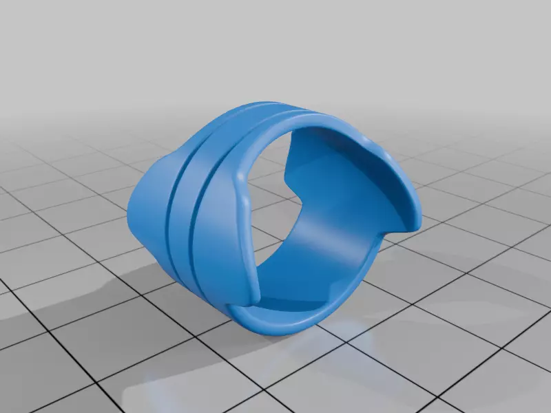 The arm is artificial and stronger 3D print model_20