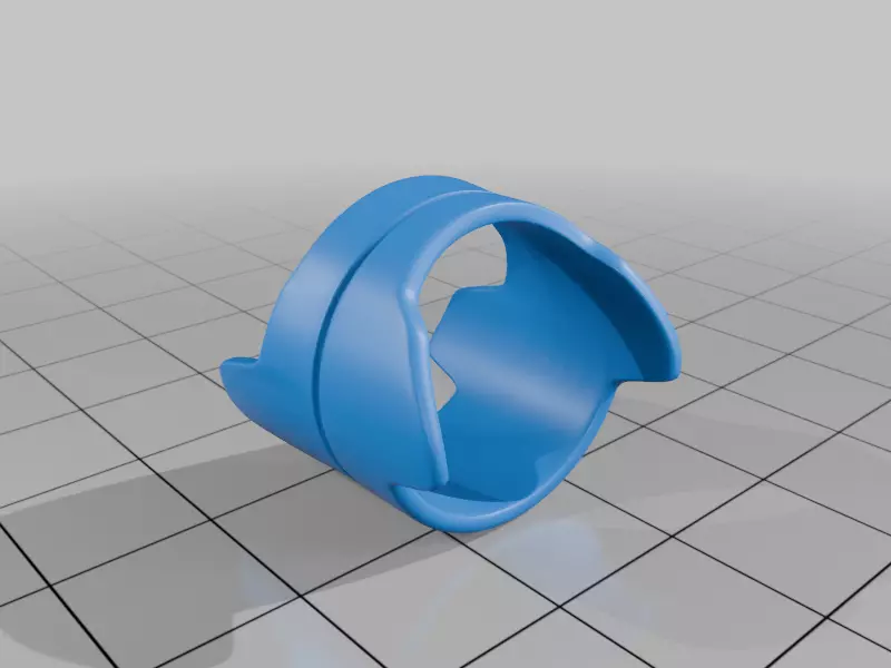 The arm is artificial and stronger 3D print model_16