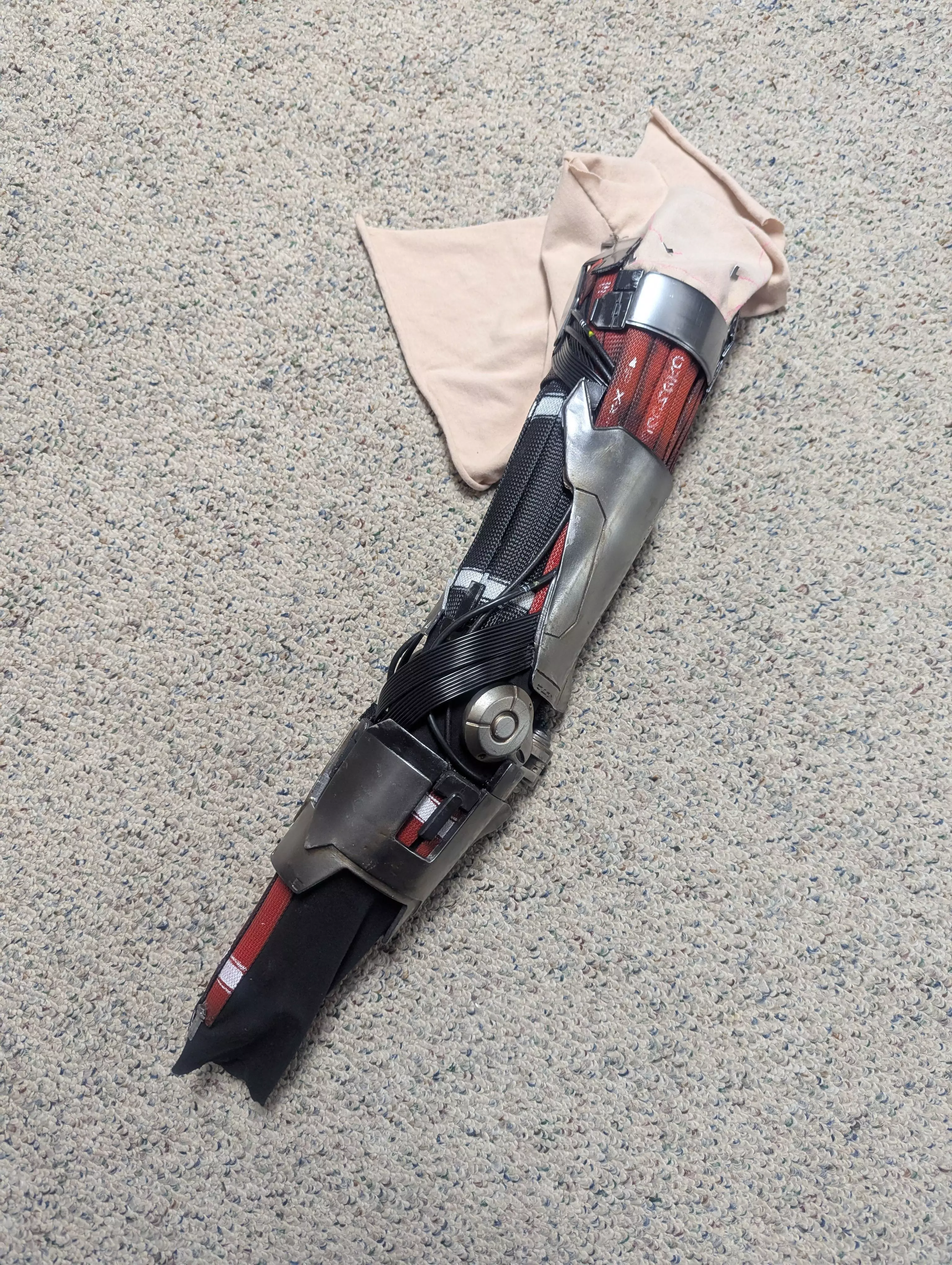 The arm is artificial and stronger 3D print model_1