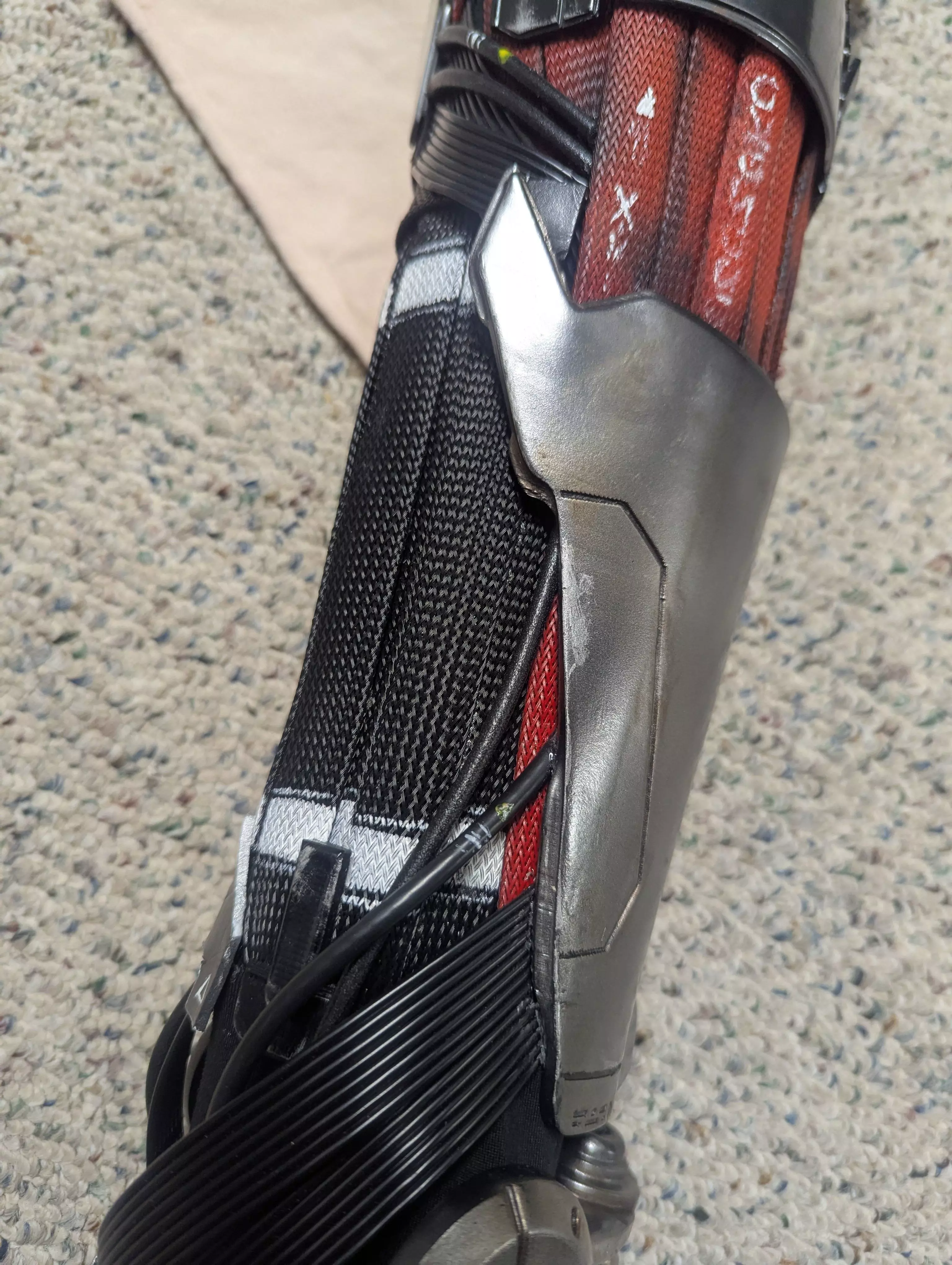 The arm is artificial and stronger 3D print model_2