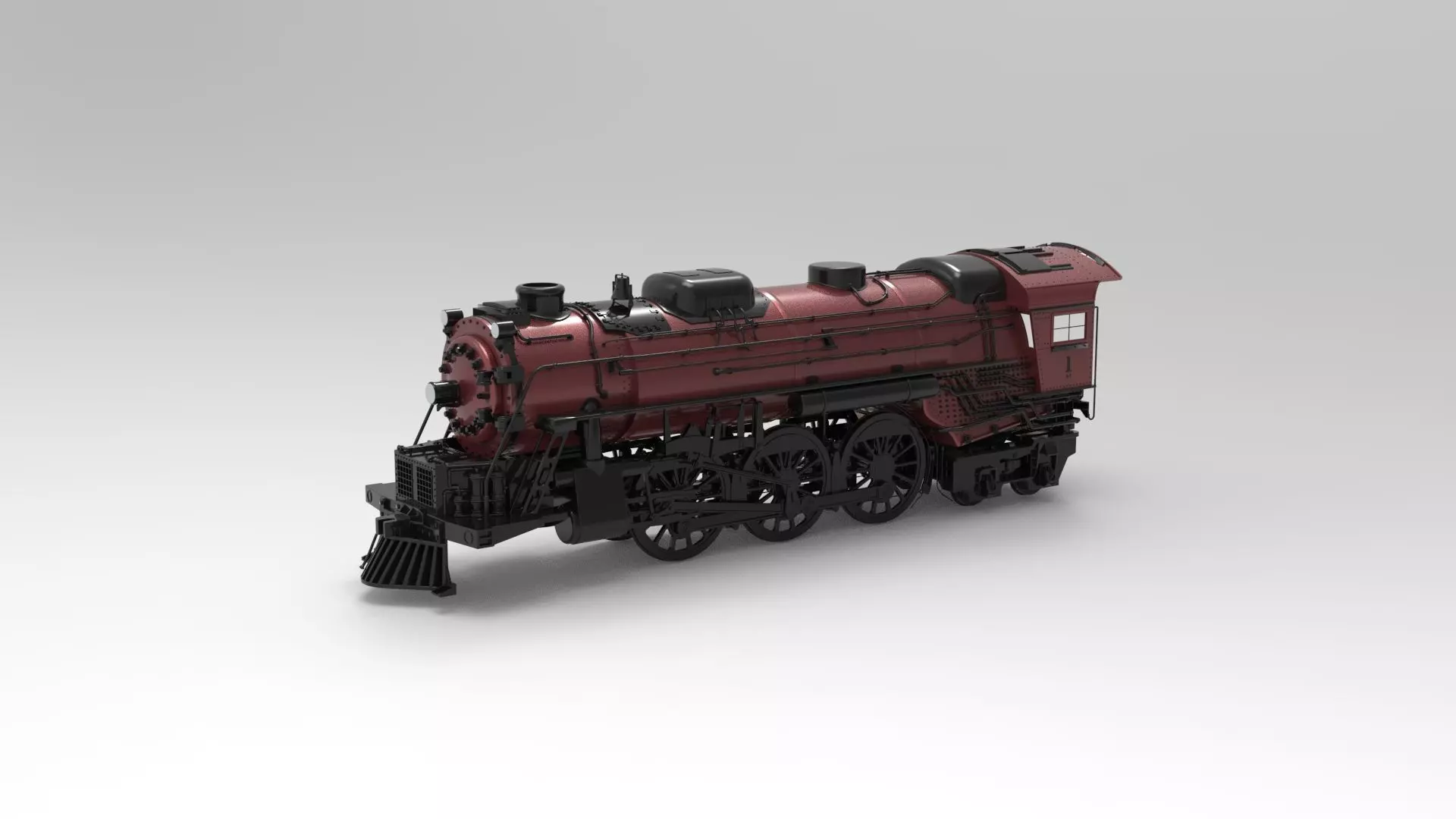 Locomotive 3D print model