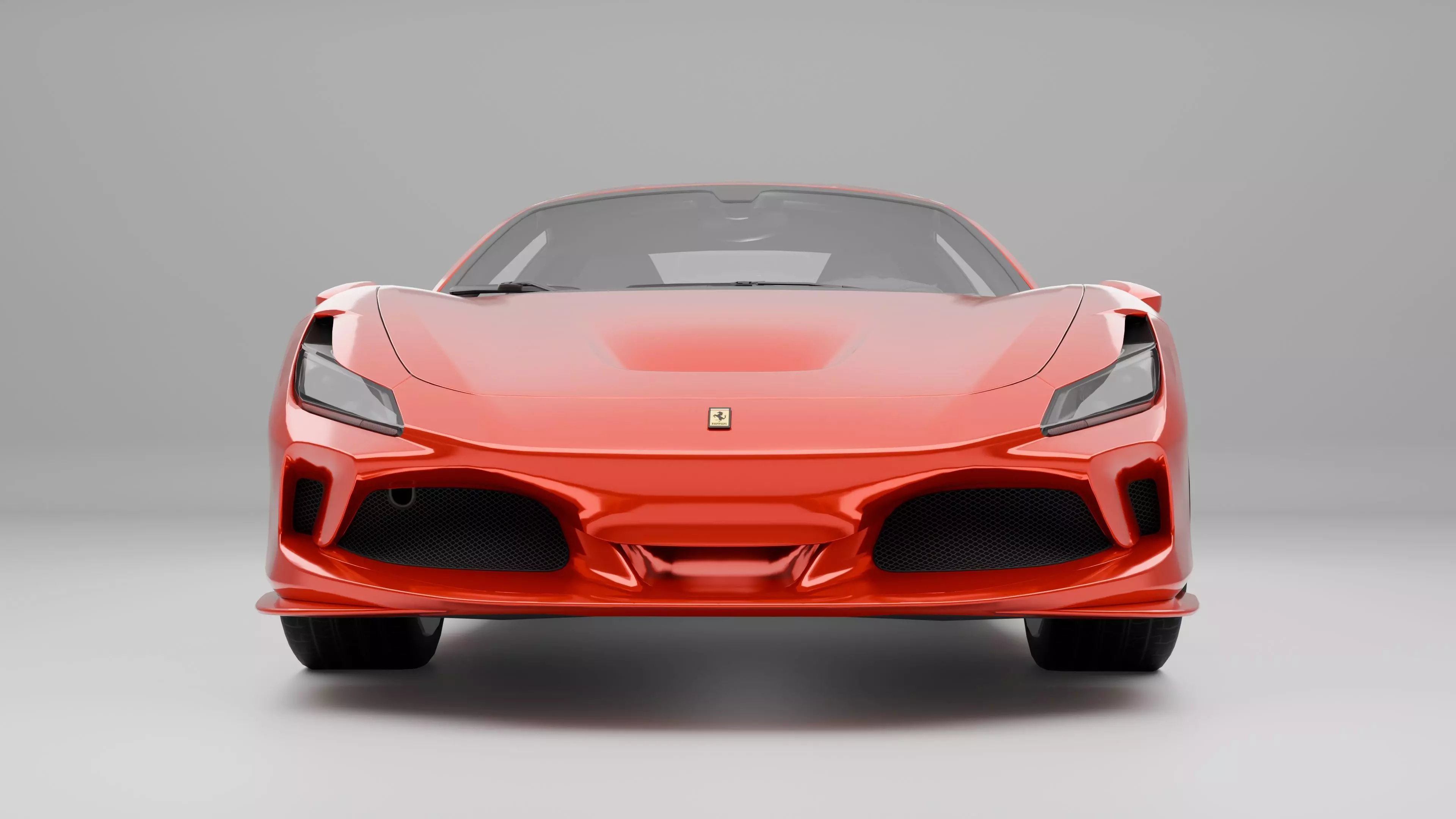 Ferrari F8 Tributo 3D model_2
