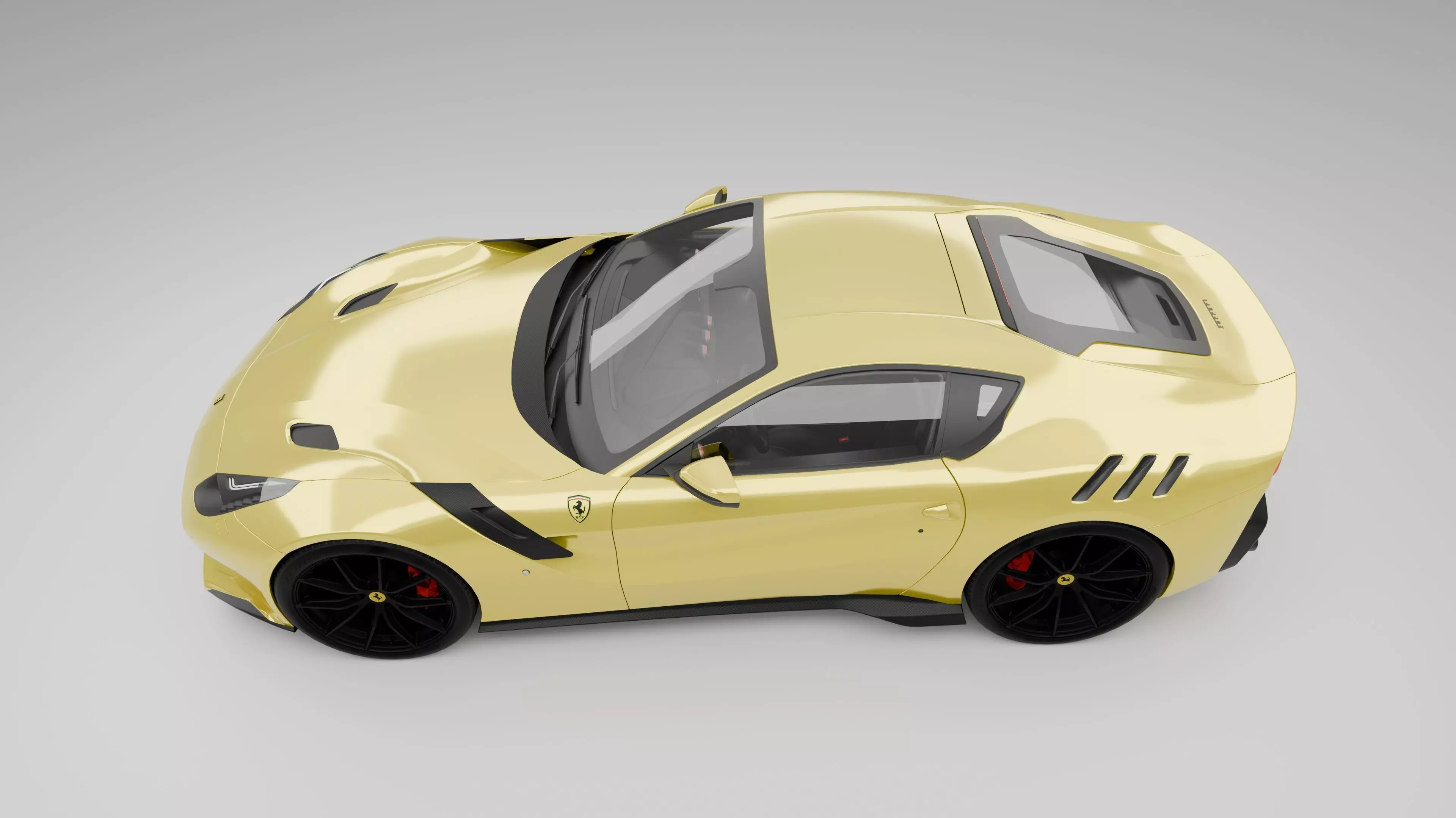 Ferrari F12 TDF 3D model_4