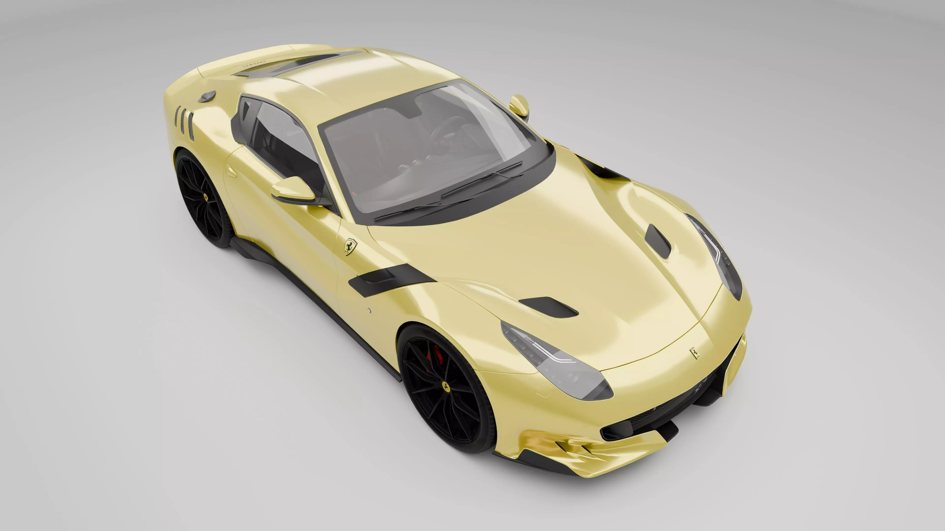 Ferrari F12 TDF 3D model_6